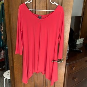 Women's Coral Tunic Top
